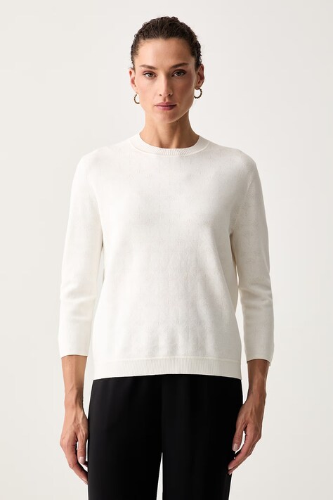 Joop! sweter damski z wiskozą beżowy 30103298