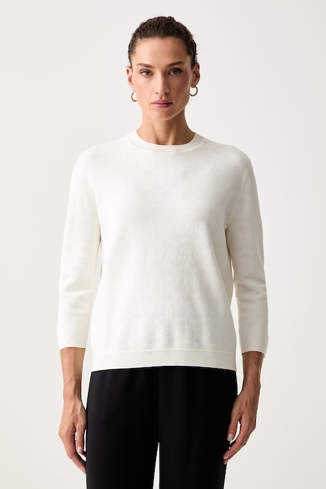 Joop! sweter damski z wiskozą beżowy 30103298