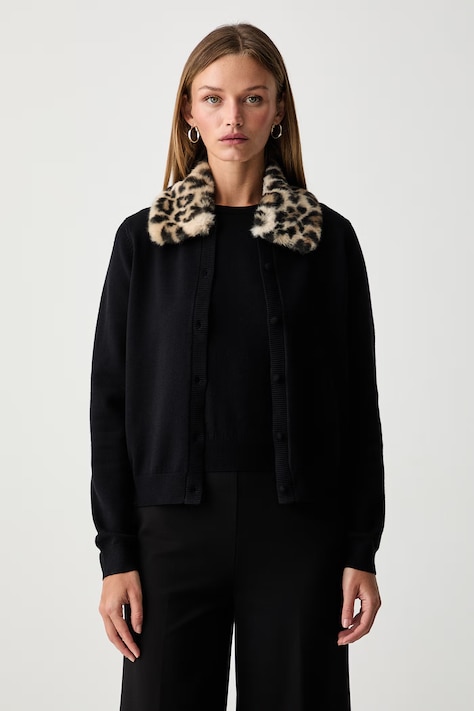 Twinset жилетка дамска с вискоза черна 262AP3130