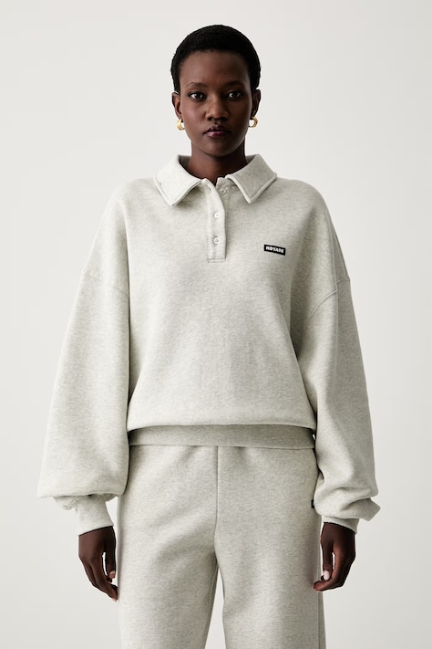 Rotate bluza damska bawełniana szara 1163733070