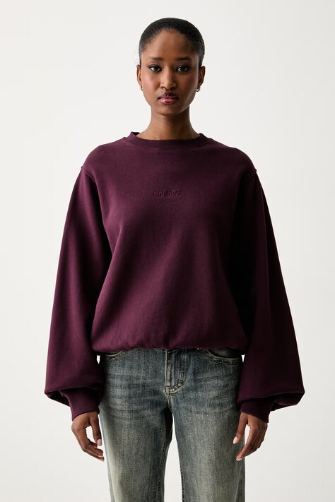 Rotate bluza damska bawełniana fioletowa 1163752694