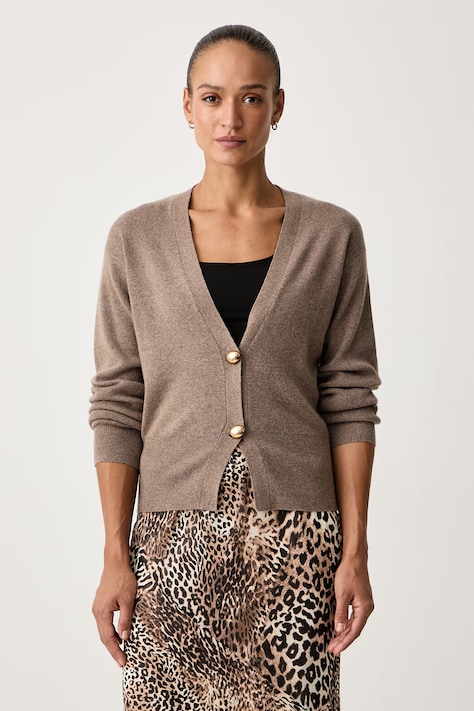 Marciano by Guess Ζακέτα γυναικεία με πρόσμιξη κασμιριού HELSINKI μπεζ G6BR07 Z1538