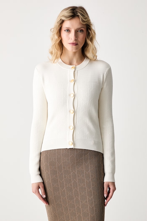 Marciano by Guess ζακέτα γυναικεία με βισκόζη YAMNA λευκή G6YR03 Z1015