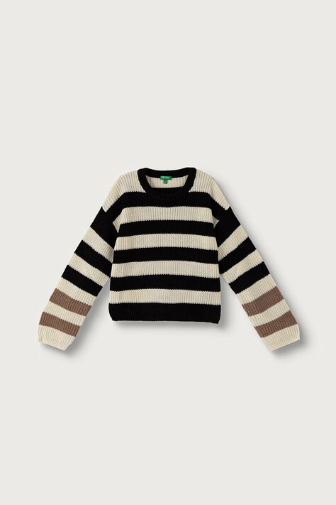 United Colors of Benetton Pulover za djecu bež 1UWVQ10AF