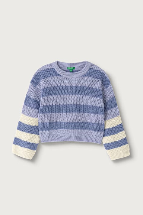 United Colors of Benetton Svetr dětský fialový 1UWVQ10AF