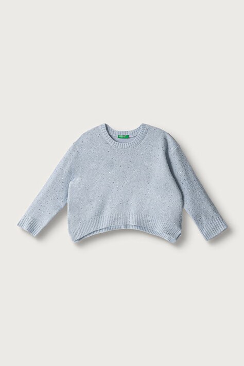 United Colors of Benetton Pulover pentru copii albastru 1VPUC108V