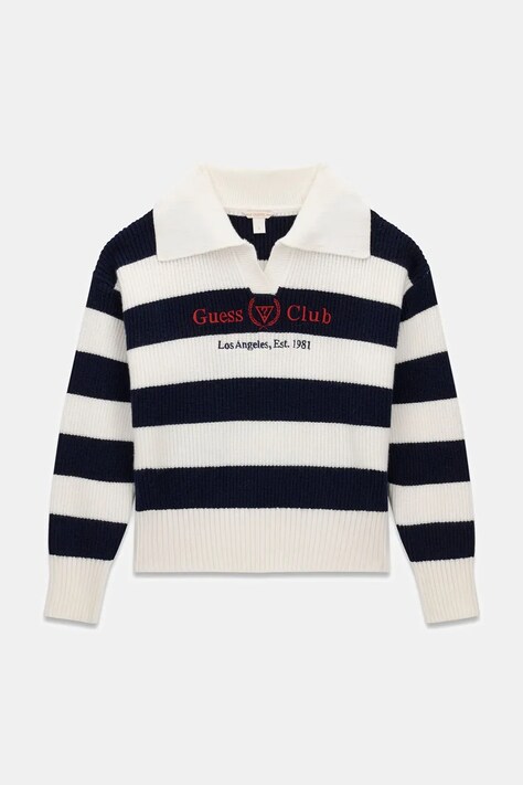 Guess Sweter dziecięcy z wiskozą beżowy J6BR14 Z1348