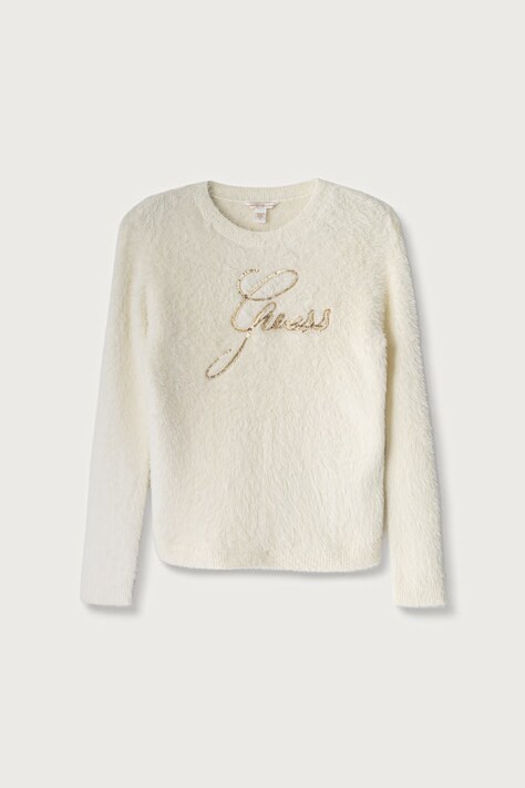 Guess Sweter dziecięcy beżowy J6BR03 Z1335