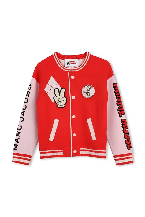 MARC JACOBS Pulover za djecu od viskoze crveni W61110