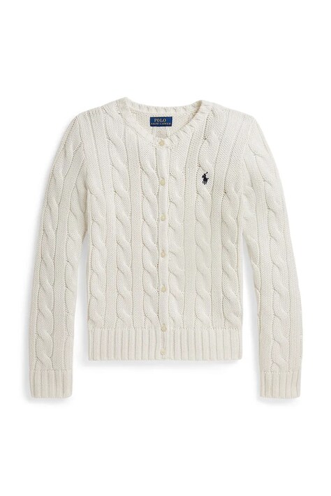 Polo Ralph Lauren kardigan otroški bombažen bež 313B25968003