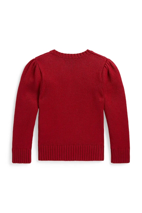 Polo Ralph Lauren Sweter dziecięcy bawełniany czerwony 312B28301001