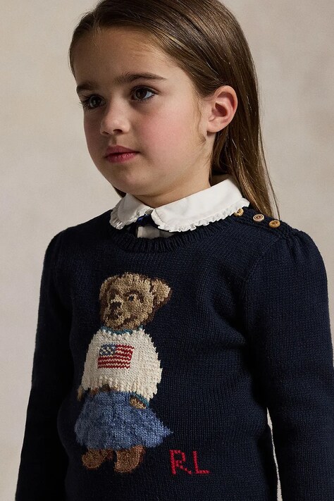 Polo Ralph Lauren светр дитячий бавовняний — фото 5