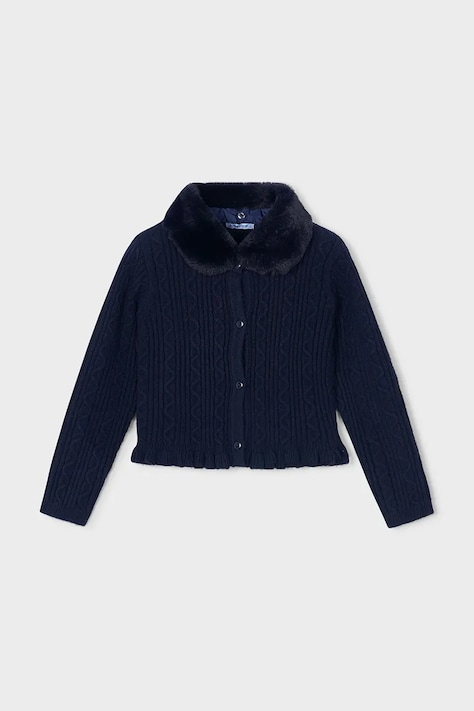 Mayoral cardigan per bambini con viscosa blu navy 4324