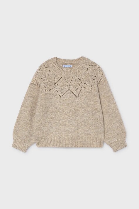 Mayoral Sweter beżowy 4318