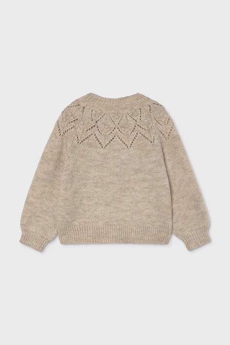 Mayoral Sweter beżowy 4318