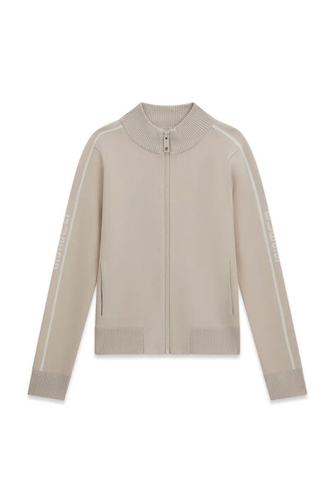 Guess sweter rozpinany dziecięcy z wiskozą beżowy J6YR17 Z1090