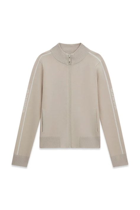 Guess sweter rozpinany dziecięcy z wiskozą beżowy J6YR17 Z1090