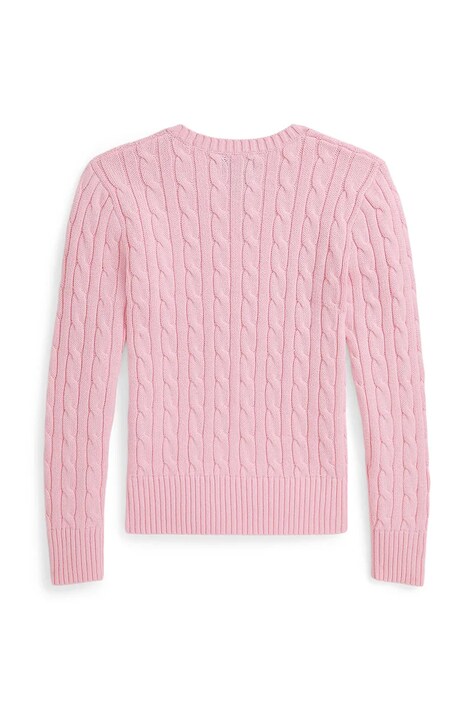 Polo Ralph Lauren pulover otroški bombažen roza 313901316010