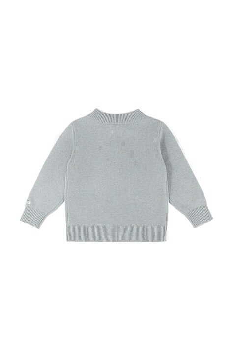 Donsje Sweter dziecięcy z wełny merino Polar Bear niebieski 4083508
