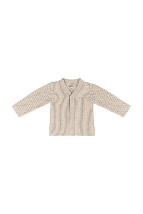 Donsje Kardigan dziecięcy z wełny merino Fennie Merino Wool Cardigan beżowy 3051100