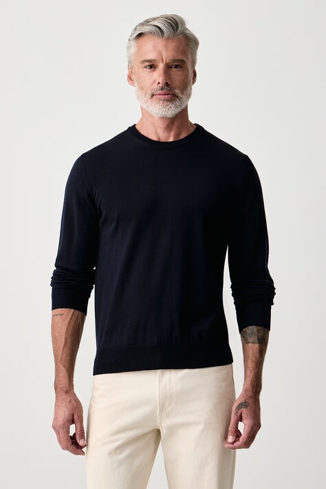 Eton Sweter damski wełniany granatowy 100015331