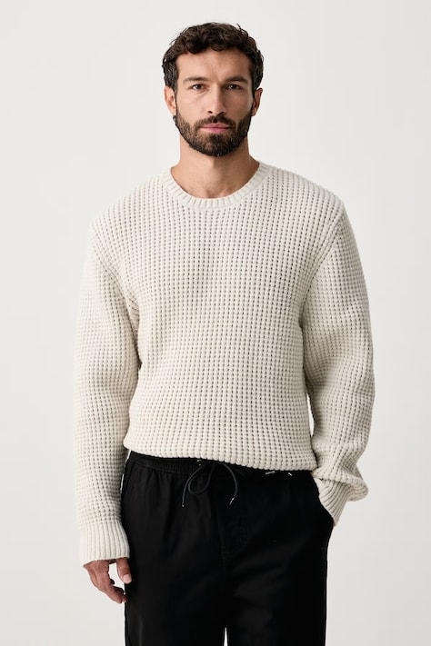 Hurley Sweter męski beżowy MSWE000021