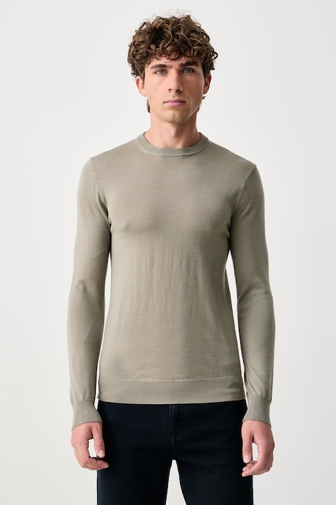 Guess Sweter męski wełniany NEVEN zielony M6BR40 Z1586