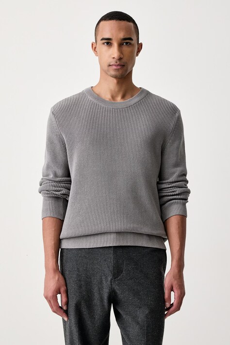 Marc O'Polo Sweter męski bawełniany szary 5000016478