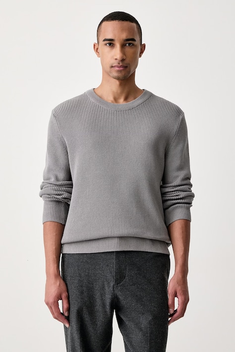 Marc O'Polo Sweter męski bawełniany szary 5000016478