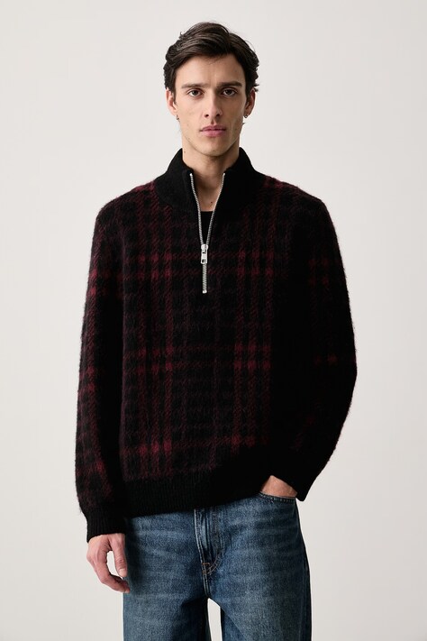 Marc O'Polo Sweter męski z wełną czarny 5000015918
