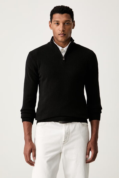 Colmar sweter męski z wełną czarny 44000072.2IJ