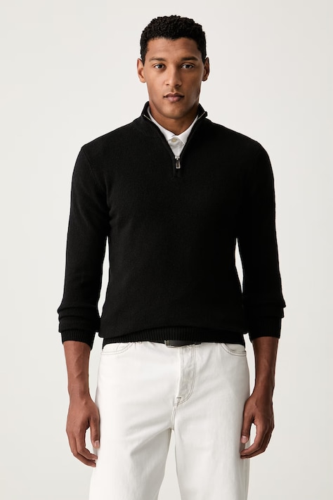 Colmar sweter męski z wełną czarny 44000072.2IJ