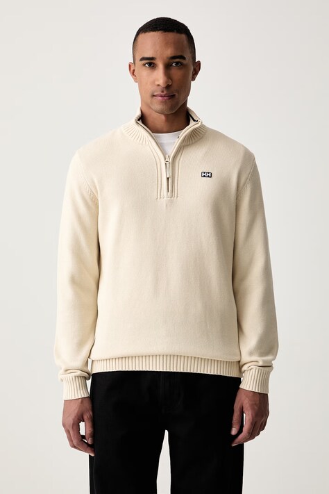 Helly Hansen sweter męski bawełniany SMOEGEN beżowy 54529