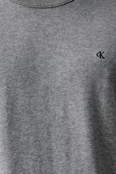 Calvin Klein Jeans pulover pentru bărbați din bumbac gri LV04RH325G