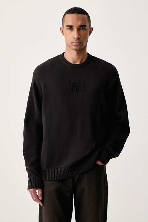 Vans Svetr pánský bavlněný černý VN000VG4BLK1