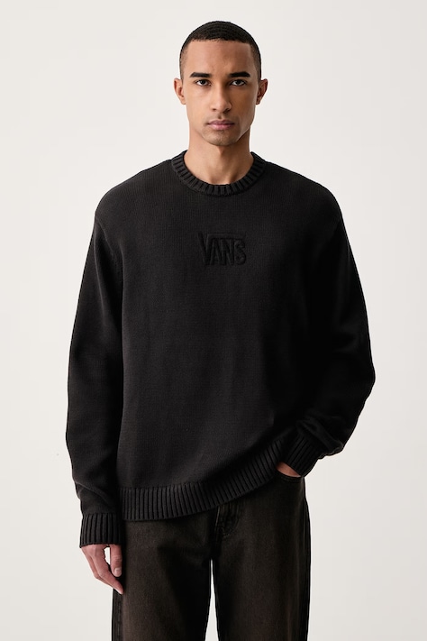 Vans Svetr pánský bavlněný černý VN000VG4BLK1