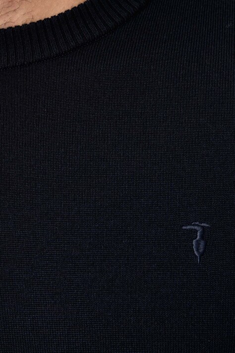 Trussardi светр чоловічий вовняний — фото 5