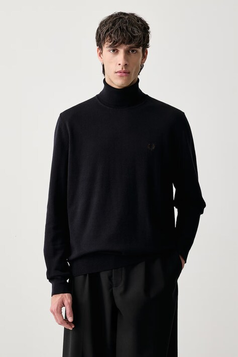 Fred Perry Golf męski z wełną granatowy K9552