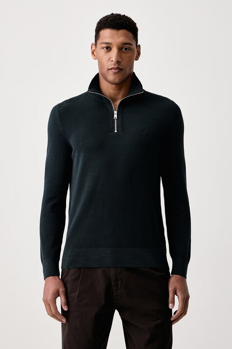 Marc O'Polo Sweter męski bawełniany granatowy 5000012909