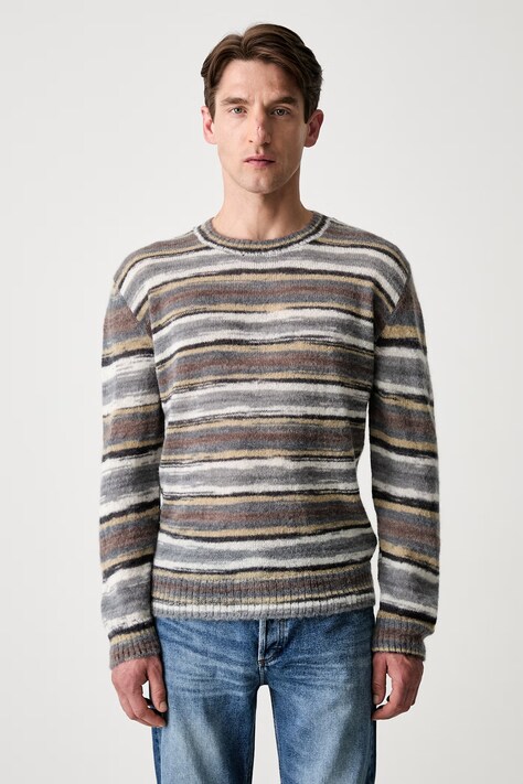 A.P.C. pull hector светр з вовною барвистий WPABG.H23504