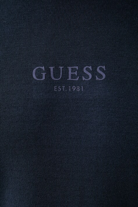 Guess светр чоловічий з віскозою MASON — AW26-SWMZZI, темно-синій — фото 5