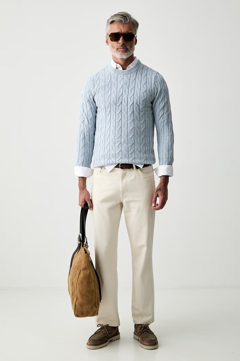 Hackett London светр чоловічий з додаванням кашеміру — фото 2