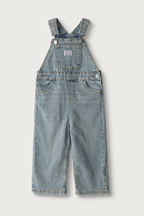 Levi's гащеризон за деца от деним BAGGY OVERALL син 6ER544