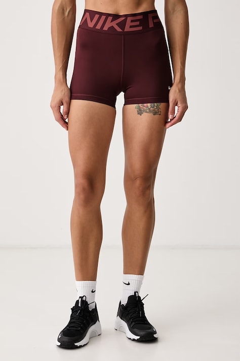 Nike Szorty sportowe damskie Nike Pro Sculpt brązowe high waist FV7033.658