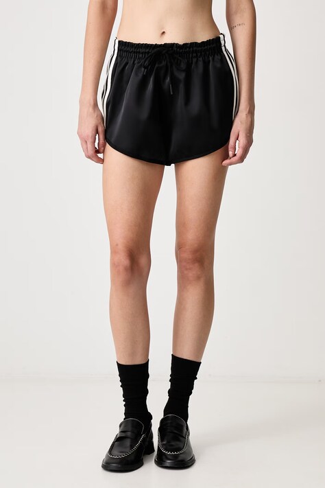 adidas Originals Cutline szorty dresowe damskie czarne high waist KR9603