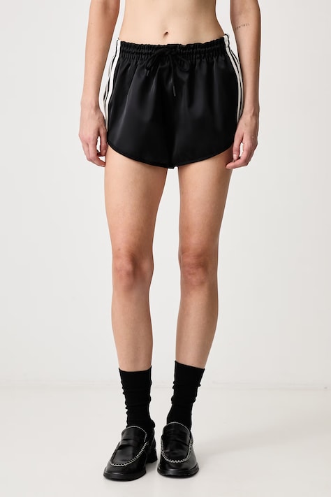 adidas Originals Cutline szorty dresowe damskie czarne high waist KR9603
