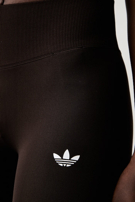 adidas Originals cyklistické šortky dámské Essentials hnědé high waist IA4528