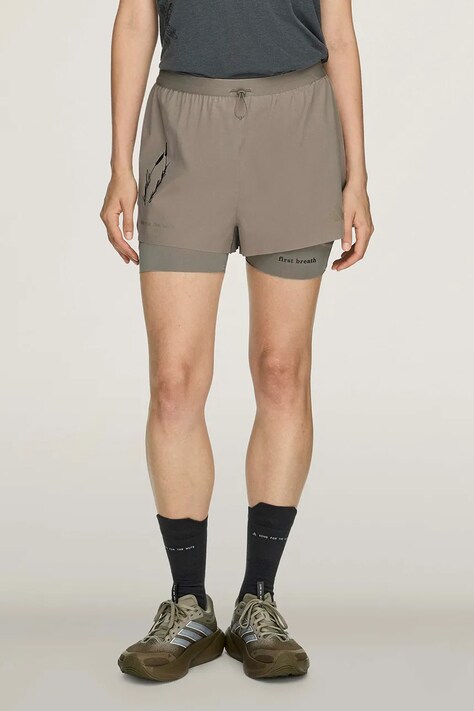 adidas Originals Adidas Running x Song For The Mute pantaloni scurți sport pentru femei verzi regular waist KW8030
