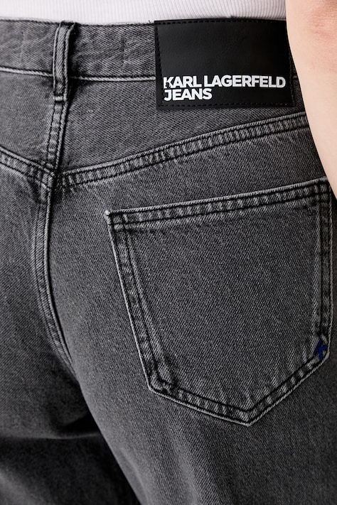 Karl Lagerfeld Jeans джинси relaxed fit жіночі — AW26-SZDZTP, сірий — фото 4