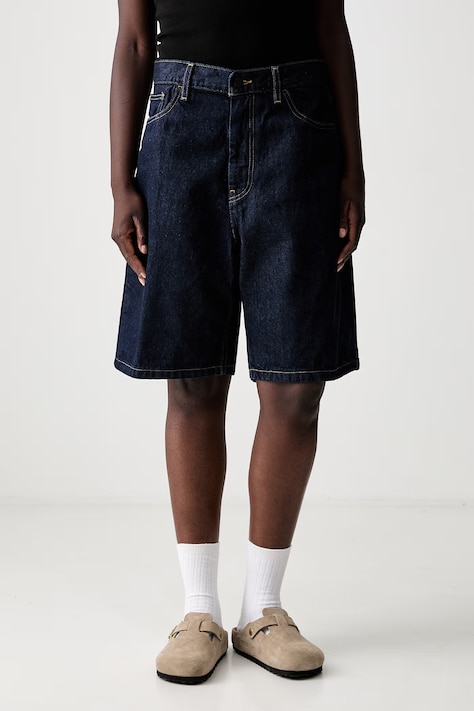 Carhartt WIP W Brandon shorts denim Women's blue high waist I037021